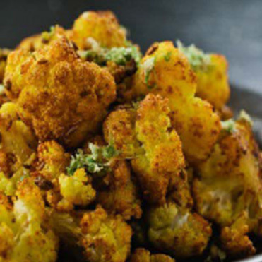 Indian Style Roast Cauliflower