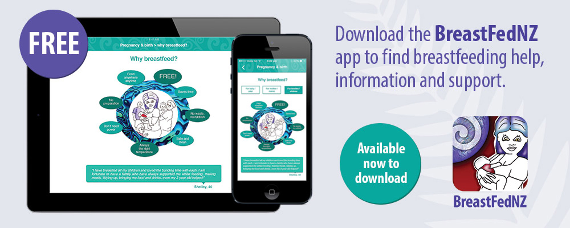 BreastFedNZ App